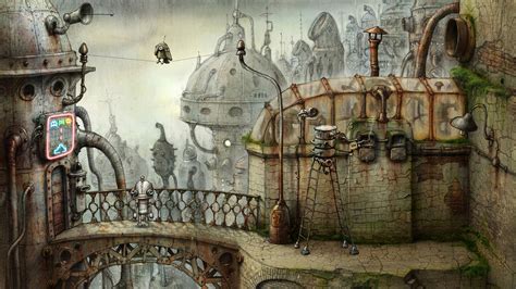 Machinarium Trò Chơi Phiêu Lưu Cực Kì Hay Ho Và Đầy Nghịch Lý!